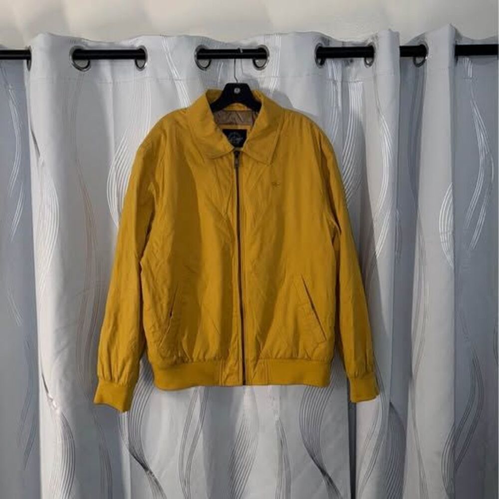 Dockers Yellow Harrington Jacket